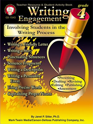 cover image of Writing Engagement, Grade 4